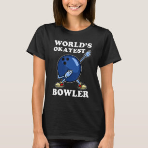 Camiseta Jugador de Bowling para el okayer del mundo