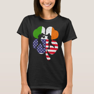 Camiseta Jugador de boxeo de Día de San Patricio Bandera ir