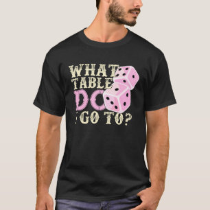 Camiseta Jugador de Bunco Noche de juego de Dados de Mesa