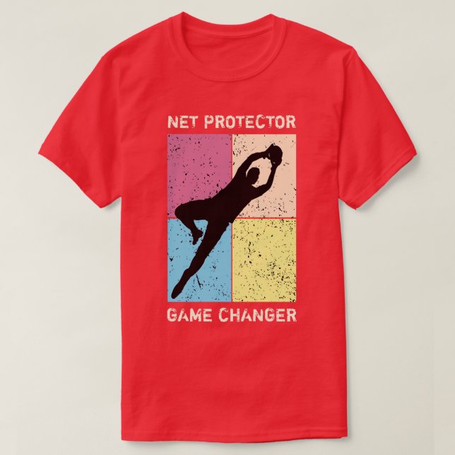 Camiseta Jugador de cambio de protectores de red (Diseño del anverso)