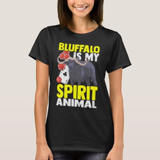 Camiseta Jugador de Casino de Poker Pik Pot Bluffing Ace Ro (Anverso)