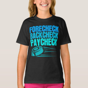 Camiseta Jugador de cheques de cheques de retorno de compro