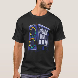 Camiseta Jugador de consola de juegos PC Builder ordenador 