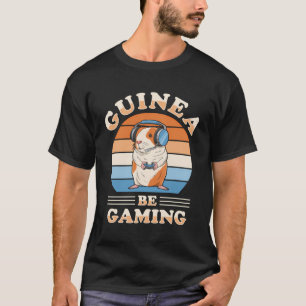 Camiseta Jugador de consola de videojuegos de cerdo de Guin