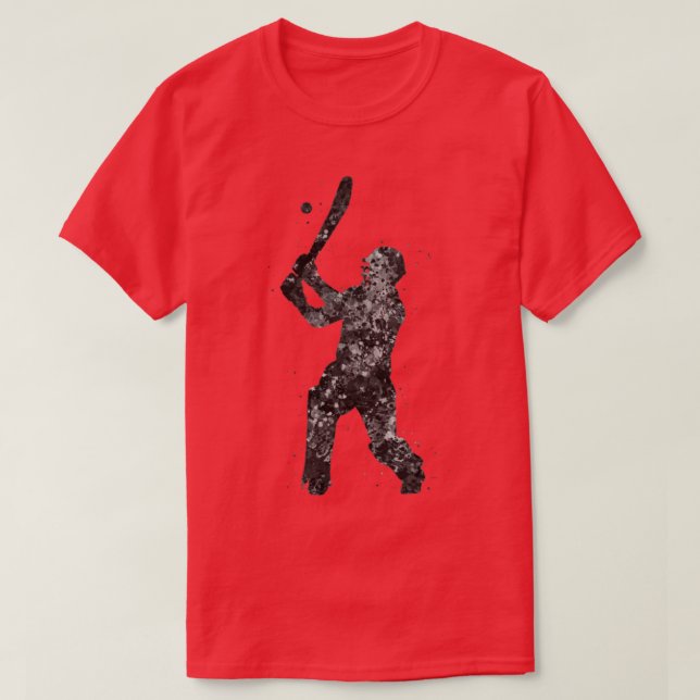 Camiseta Jugador de cricket5 (Diseño del anverso)