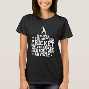 Camiseta Jugador de cricket Cricket Es un tipo de gente int