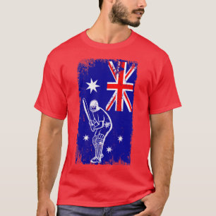Camiseta Jugador de Cricket de Australia