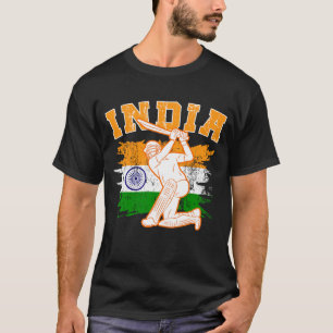 Camiseta Jugador de Cricket de la India