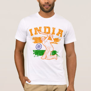 Camiseta Jugador de Cricket de la India