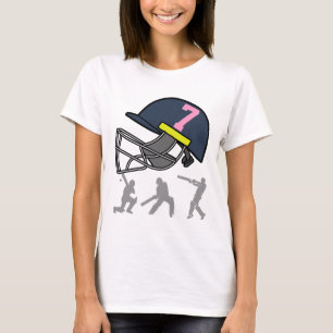 Camiseta Jugador de cricket divertido para niños de 7 años 