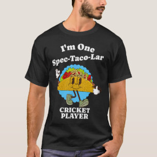 Camiseta Jugador de cricket divertido taco apreciación cita
