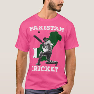 Camiseta Jugador de Cricket Paquistaní y Juvenil Paquistaní