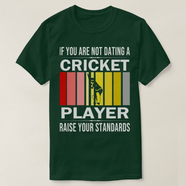 Camiseta Jugador de críquet entrega cricket deportivo 2 (Diseño del anverso)