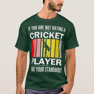 Camiseta Jugador de críquet entrega cricket deportivo 2