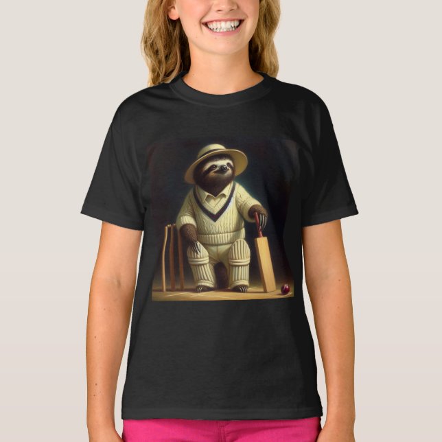 Camiseta Jugador de críquet eslovaco (Anverso)