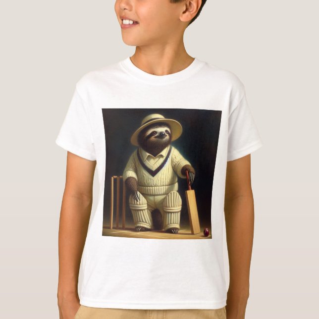 Camiseta Jugador de críquet eslovaco (Anverso)