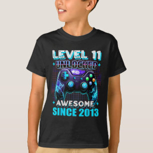 Camiseta Jugador de cumpleaños 11 años niño gracioso de Bda
