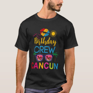 Camiseta Jugador de cumpleaños Viaje en Cancún 2024 Fiesta 