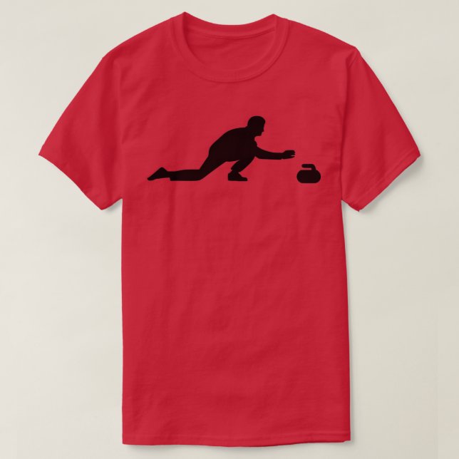 Camiseta Jugador de curling 14 (Diseño del anverso)