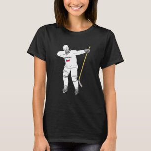 Camiseta Jugador de Dabbing, equipo nacional de hockey de l