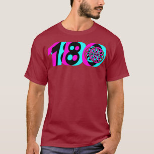 Camiseta Jugador de dardos 180 varporwave darts equipo