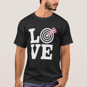 Camiseta Jugador de dardos Ama los dardos Deportes Práctica