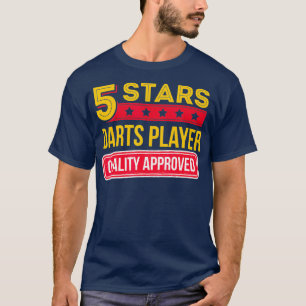 Camiseta Jugador de dardos de 5 estrellas - Dardos divertid