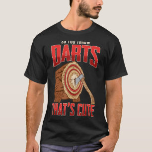 Camiseta Jugador de dardos para que tires Darts que es lind