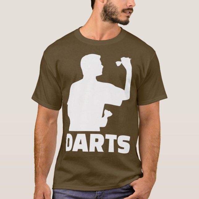 Camiseta Jugador de Dardos Premium (Anverso)