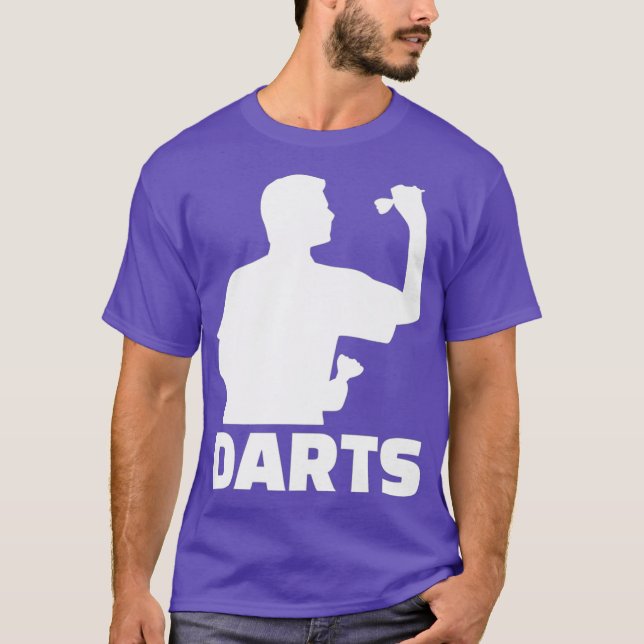 Camiseta Jugador de Dardos Premium (Anverso)