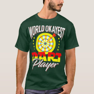 Camiseta Jugador de Dart Funny Dart del Okayest