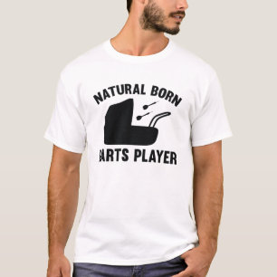 Camiseta Jugador de Darts Born Natural