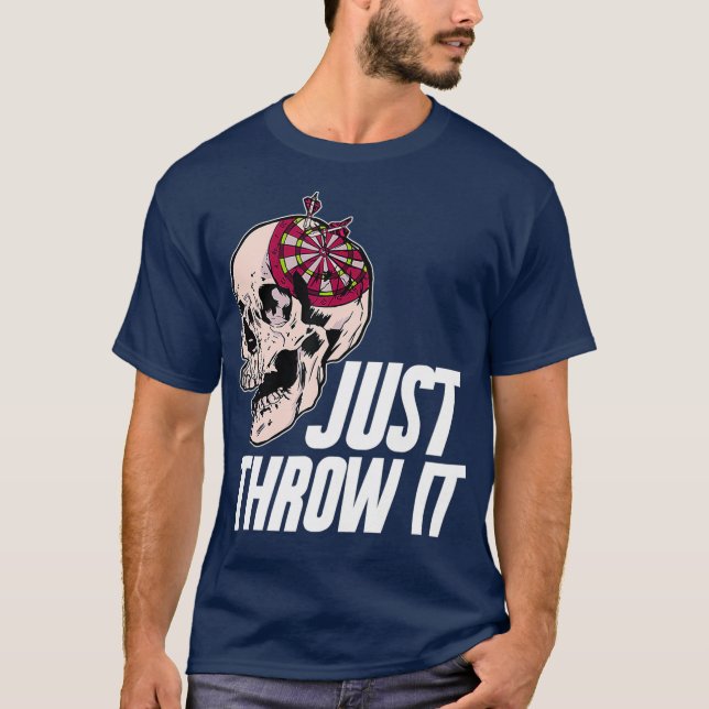 Camiseta Jugador de Darts - Darts Arrows Dartboard (Anverso)
