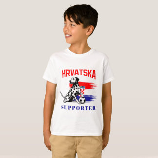 Camiseta Jugador de deporte escolar croata Cute Dalmatian