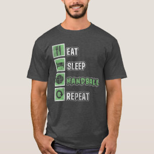 Camiseta Jugador de Deporte Objetivo Balonmano Playa famili