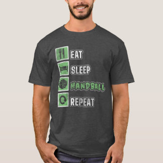 Camiseta Jugador de Deporte Objetivo Balonmano Playa famili
