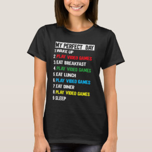 Camiseta Jugador de día perfecto para los niños de los niño