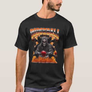 Camiseta Jugador de Dodgeball Parca Estilo Bootleg 90s