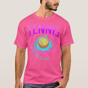 Camiseta Jugador de entrenador de tenis en pista de squash