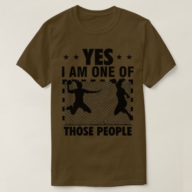 Camiseta Jugador de equipo de balonmano entrenador Sport Ho (Diseño del anverso)