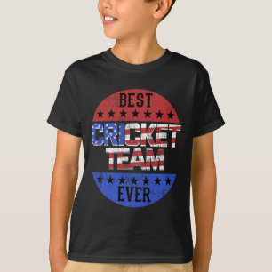 Camiseta Jugador de equipo de cricket Día de la Independenc
