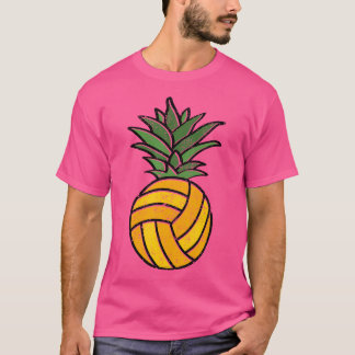 Camiseta Jugador de equipo de natación de verano con piña d