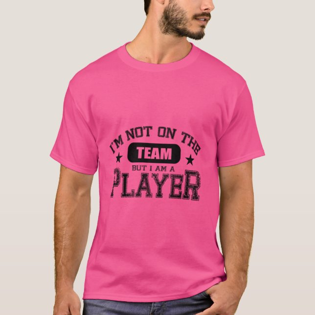 Camiseta Jugador de equipo - Negro (Anverso)