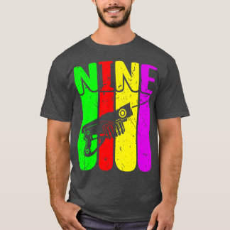 Camiseta Jugador de etiquetas láser Niños Etiqueta láser de
