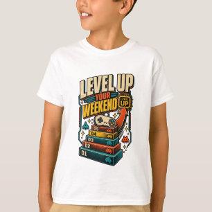Camiseta Jugador de fin de semana de nivel ascendente color