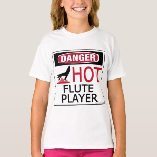 Camiseta Jugador de flauta caliente