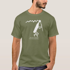Camiseta Jugador de flauta petroglifo