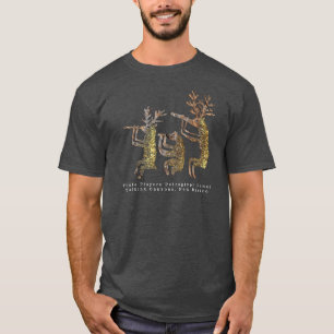 Camiseta Jugador de flauta Petroglyph T-Shirt