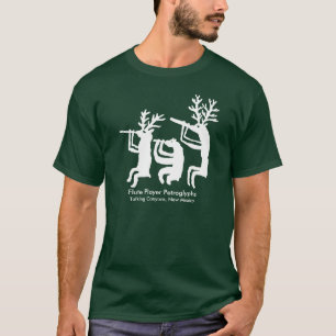 Camiseta Jugador de flauta Petroglyph T-Shirt