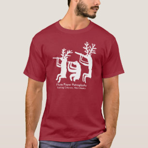 Camiseta Jugador de flauta Petroglyph T-Shirt